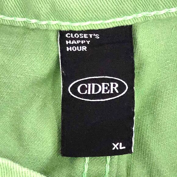 Cider Apple Green Wide Leg Pants Size XL - Picture 5 of 5